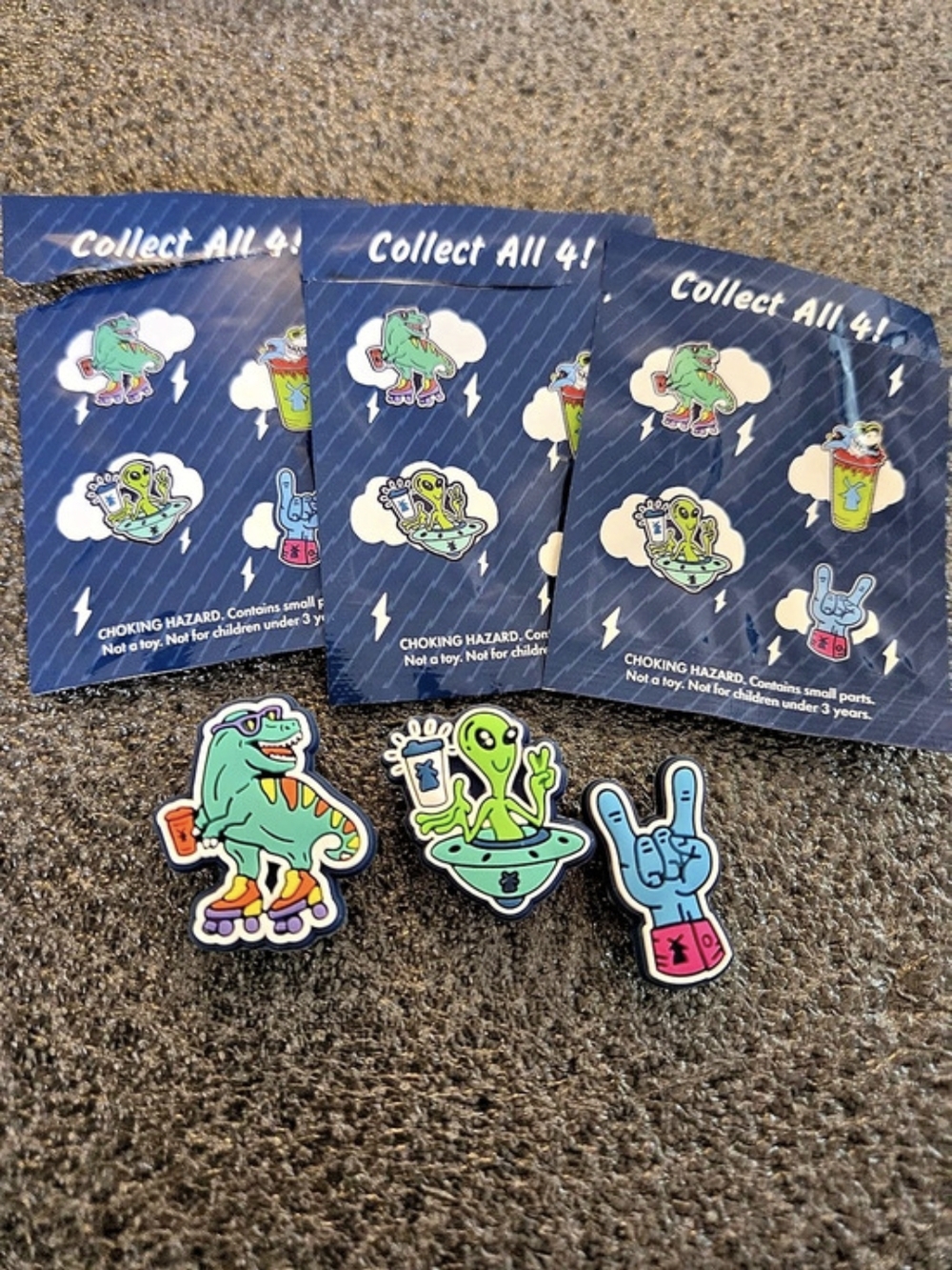 Dutch Bros 2026 merch Shoe Charm drop set of 3
